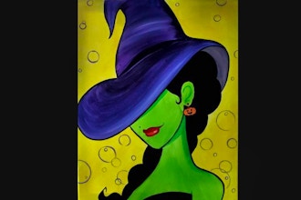 Virtual Paint Nite: Witchy Woman II